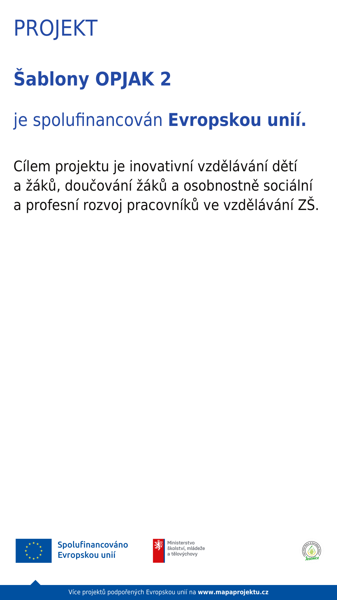 Šablony OPJAK 2